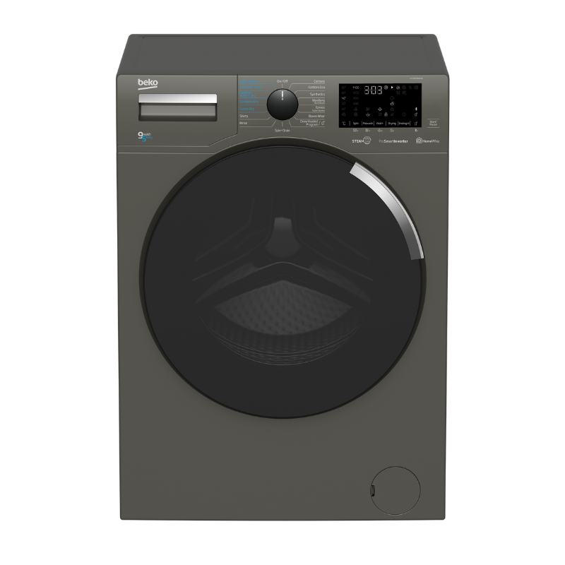 BEKO Front Load Washer & Dryer Inverter - 9KG | HTV9746XMG