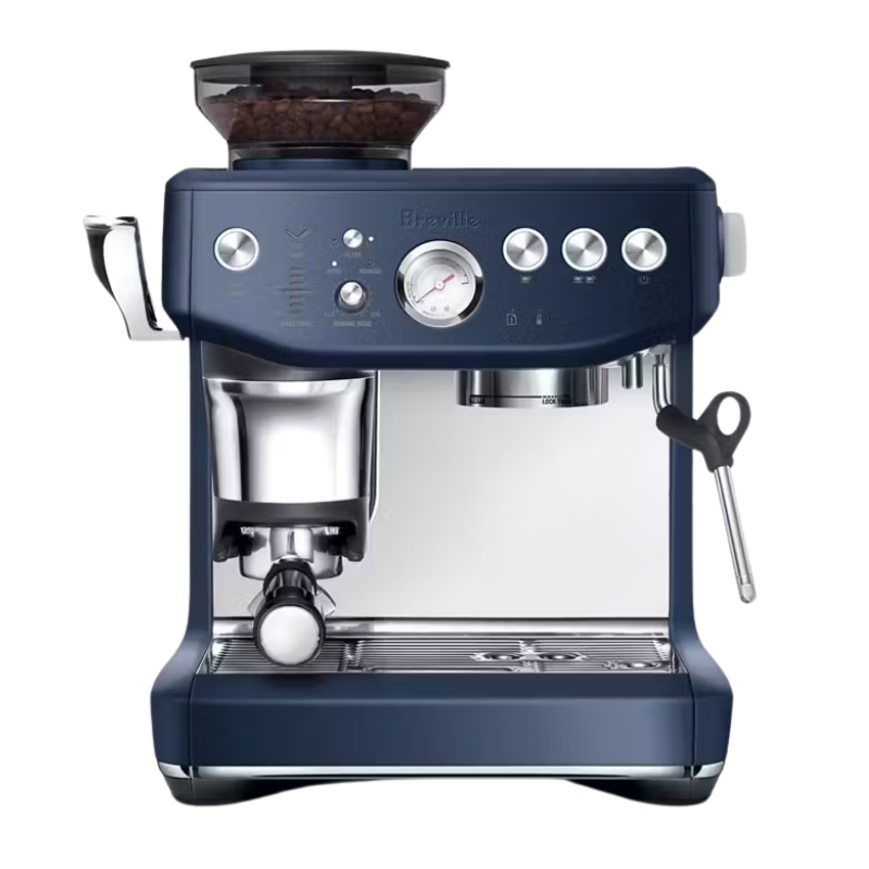 BREVILLE Barista Express Impress Espresso Coffee Machine with Smart Tamping | BES876DBL (DAMSON BLUE)