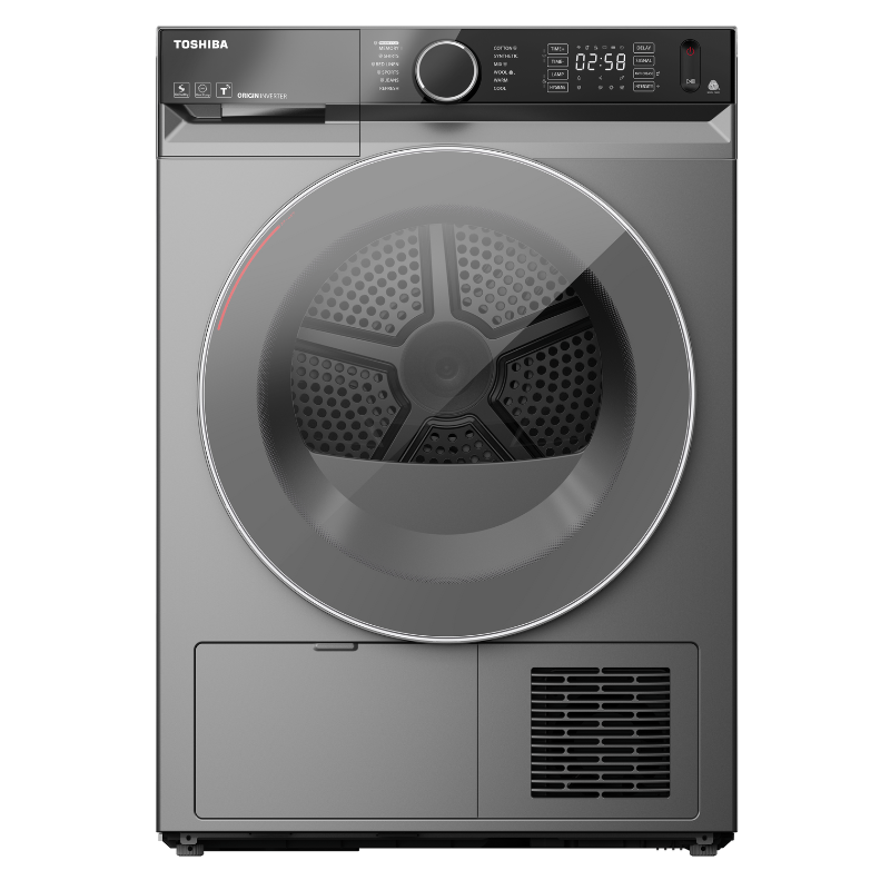 TOSHIBA 9.0KG Heat Pump Tumble Dryer | TD-BK100GHM(SK)