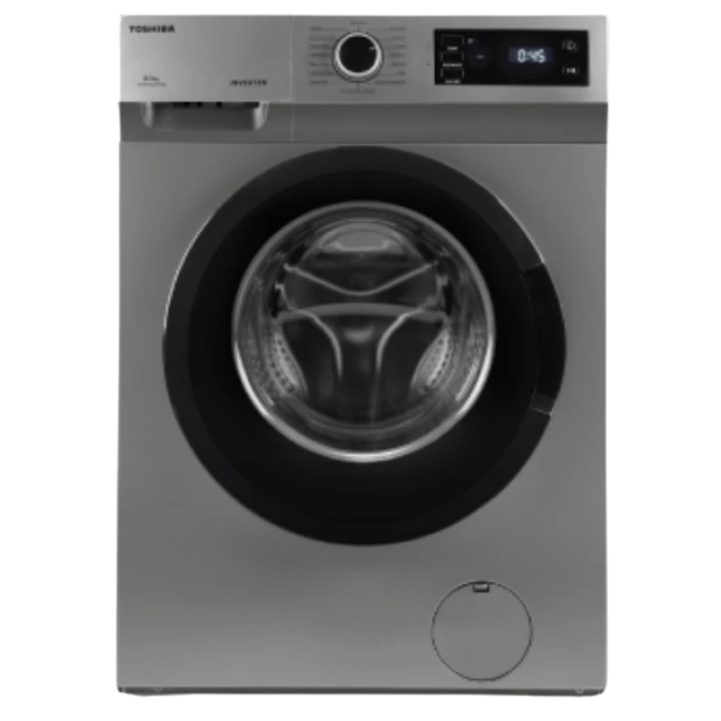 TOSHIBA 9.5KG Real INVERTER™ Front‑Load Washing Machine | TW-BK105S2M(SK)